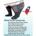 Gooi Extra Wide Socks | Soft Stretch for Swollen Feet | Men Women 10-15 | Non-Binding, Breathable | Bariatric Neuropathy Lymphedema Edema Relief - Buy Online on GoSupps.com