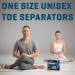 Ballotte Premium Toe Spacers (White 6 Pack) | Toe Separators for Feet - Toe Spreader & Foot Stretcher | Big Toe Straightener Bunion Corrector and Hammer Toe Corrector for Men and Women Toe Separator - 6 Pack - Buy Online on GoSupps.com