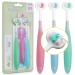 Extra soft toddler toothbrush with 10 000 bristles Toothhugger highly efficient 3-page baby toothbrush baby toothbrush toddler toothbrushes age 1 2 3 4 years baby toothbrush 12