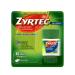 Zyrtec 24 Hour Allergy Relief Tablets 10 mg Cetirizine HCl Antihistamine Allergy Medicine 30 ct Red
