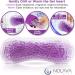 NOLAVA 100% Pure Mulberry Silk Sleep Eye Mask - Luxe Silk Cover for Women, Men, Moms - Purple | Gel Eye Mask | Warm Compress | Cooling Gel Pack | Adjustable Silk Band - Buy Online on GoSupps.com
