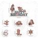 NICENEEDED 31 Pcs Cowboy Cupcake Toppers Glitter Western Rodeo Cupcake Picks Hats Boots Cupcake Picks for Western Party Baby Shower Birthday Party Cake Decorations Supplies - Buy Online on GoSupps.com