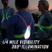 Noxgear Tracer360 Multicolor Illuminated Reflective Vest | Weatherproof for Running & Cycling | Medium-Large - Buy Online on GoSupps.com