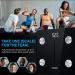 Vont Smart Scale - Wireless Body Fat & Weight BMI Digital Bathroom Scale - Bluetooth, LCD Display - 13 Measurements - 400 lbs Capacity (Black) - Buy Online on GoSupps.com