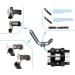 2 Pairs Heavy Duty Kayak Rack with Ratchet Tie - Easy Mount on Car Roof Top Crossbar for Kayak Canoe Boat Surf Ski - J-Bar Rack - Buy Online on GoSupps.com