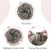Buy Premium Real Hair Extensions - Medium Brown & Bleaching Blonde Hair Ties for Voluminous Updos & Ponytails - 45g | International Shipping Available - Buy Online on GoSupps.com
