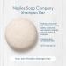 Naples Soap Company Solid Shampoo Bar - Paraben, Alcohol, Phthalate-Free - Handmade, pH Balanced, Eco-Friendly - Hydrating Haircare for All Hair Types - Long-Lasting, Fragrance-Free - Buy Online on GoSupps.com