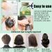 Duskweling Natural Plant Hair Dye Bubble Plant Hair Dye Shampoo Duskweling Hair Dye for Grey Hair-1Box Black - Buy Online on GoSupps.com