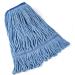 Matthew Cleaning Heavy Duty Mop Head Commercial Replacement for General and Floor Cleaning  Wet Industrial Blue Cotton Looped End String Head Refill (Pack of 3) Blue Blue 3 Count (Pack of 1) - Buy Online on GoSupps.com