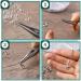 Mr. Pen Silver Open Jump Rings Set - 1014 pcs, 6 Sizes for Jewelry Making | Silver Jump Rings, Lobster Clasps & O Rings Set - Buy Online on GoSupps.com