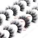 3D Faux Mink Fluffy Eyelashes - 7 Pairs Thick Wispy Long Extension 15-19mm - Reusable Serendipity Life Lashes - Buy Online on GoSupps.com