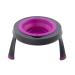 Dexas Popware for Pets Single Elevated Pet Feeder Small/1.5 Cup Capacity Fuchsia