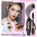 2 Pack Fiber Lash Mascara Lengthening Thick Waterproof Black Mascara Long Lasting Smudge-proof Clear Tube Mascara All Day Exquisitely Full - Buy Online on GoSupps.com