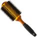 Large Round Blow Dry Brush - Boar Bristle, Thermal Ceramic Barrel, Professional Anti-Static Roller Hair Brush for Styling and Blow Drying – 20 Row, For Long Hair - By Cantor 20 Row - For Long Hair