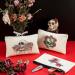 PARBEE Sugar Skull Makeup Bag Set - 12PCS Canvas Cosmetic Pouch Zipper Toiletry Bags for Dia de los Muertos - Day of the Dead Multi-purpose Organizers - Buy Online on GoSupps.com