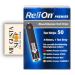 ReliOn Premier Blood Glucose Test Strips 50 Count + Me Gustas Stickers