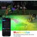 WiFi Intelligence RGB+IC 15W LED Pool Lights - IP68 Waterproof Music Mode Timing Function Google Home & Alexa Compatible - 5m Cable Blue - Buy Online on GoSupps.com