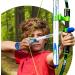 FAUX BOW Pro: Youth-Safe Patented Bow and Arrow Set | Shoots Over 200 Feet | Best Outdoor Toy for Fun Target Practice - Buy Online on GoSupps.com