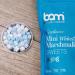 BAM Mini Marshmallows Cake Sprinkles Ideal for Cake Decorating Blue and White 250g - Buy Online on GoSupps.com