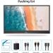 Kenowa 15.6 Touchscreen Portable Monitor - HDR 1920x1080 Eye Care IPS for Raspberry Pi PC Laptop PS4 Xbox | External Monitor with HDMI & USB Type-C - Buy Online on GoSupps.com