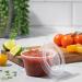 100 Clear Jello Shot Cups with Lids - 4 oz Plastic Portion, Condiment, Sauce, Dressing Container for On-the-Go - Buy Online on GoSupps.com