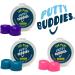 PUTTY BUDDIES Ear Plugs 10-Pair Pack - Soft Silicone for Swimming & Bathing - Doctor Recommended - Purple/Teal/Magenta - Buy Online on GoSupps.com
