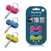 Keywing Key Turner Aid v2 Triple Pack. Makes Keys so Much Easier. Perfect for Rheumatoid Arthritis, MS or Parkinsons Gift, Elderly with weak Hands, Key Finder and Holder.