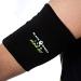 Diabetic Sensor Armband - Fits All CGM Devices - Protects Insulin Pod During Exercise - Replaces Adhesive Patches - Water Resistant & Sweatproof - Kids & Adults (L - 15 inches)  Black