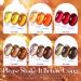 BORN PRETTY Jelly Gel Nail Polish Set - Fall/Winter Collection | Translucent Sheer Clear Gel Polish in Red, Coral, Burnt Orange, Grey, Amber, Brown | 6 Colors Gift Set for Manicure - Crystal Amber - Buy Online on GoSupps.com