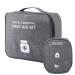 Medicine bag 2 pieces emergency pocket empty medication bag large & small medication bag travel medical storage bag waterproof for home office travel