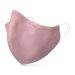 Dance pattern makeshift mask washable 100% cotton for children and adults - nose bracket and filter bag - mouth and nose protection 2 -layer - Oeko -Tex Standard 100 pink m (1 Pack)