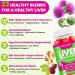 Liver Detox Cleanse & Repair, 2000 mg Milk Thistle Liver Detox, Liver Support Supplement with Glutathione, Dandelion Root, Turmeric & Artichoke, 23-in-1Herbal for Liver & Gut Health, Vegan, 60 Gummies 60 Count (Pack of 1) - Buy Online on GoSupps.com