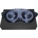 Mulberry Silk Eye Mask for Lash Extensions - Adjustable 3D Sleep Mask Organic 22 Momme Navy Blue - Perfect for Travel & Eyelash Protection - Buy Online on GoSupps.com