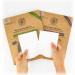 Shop Small Planet AMZ Detergent Leaves - 40 Biodegradable & Vegan Stripes for White & Colorful Clothes - Fresh Fragrance Energy-Saving from 20 C Plastic-Free - Buy Online on GoSupps.com