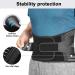 Orangehome XXL Lower Back Support Belt for Men and Women - Instant Pain Relief for Sciatica, Herniated Disc, Scoliosis - Waist 55.1-66.9 - Back Brace for Ultimate Support - Buy Online on GoSupps.com