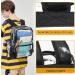 Vorspack Clear Backpack - Transparent & Reinforced Bottom with Multi-Pockets - Black - Buy Online on GoSupps.com