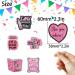 Bright Pink Girls' TV Show Themed Party Cupcake Toppers Set of 18 - Perfect for a girl's TV show themed birthday party bachelorette party or hen party decorations - SugarGera CU-MEAN-GIRLS-2 - Buy Online on GoSupps.com