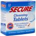 Cleansing Tablets for Dentures & Braces - Zinc-Free PH Formula, Removes Odors, Stains, Bacteria & Germs - 32 Tablets (Pack of 3) - Buy Online on GoSupps.com