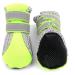 Zunea Paw Protection Dog Boots - Summer Slide-Resistant Shoes for Small Dogs | Adjustable Reflective Soft & Breathable Mesh | 4 Pack Green - Buy Online on GoSupps.com