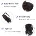 18" SEGO Ponytail Extension Human Hair 100% Real Remy Curly Wavy #1B Natural Black Wrap Around One Piece Clip in Hairpieces for Women Body Wave (90g) - Buy Online on GoSupps.com