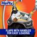 Hefty Load & Carry Heavy Duty 42 Gallon Contractor Trash Bags - 26 Count (Pack of 1) - Buy Online on GoSupps.com
