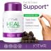 Intus Heal Colon Cleanse and Gut Health Supplement for Men and Women - Ayurvedic Detox Cleanse for Digestive Health - Gut & Body Detox for Women - 60 Tablets - Buy Online on GoSupps.com