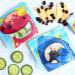 Nom Nom Kids 10 Reusable Snack Bags - Monster Design, BPA-Free, No Leak, Air-Tight, Ideal for Baby Led Weaning, Eco-Friendly - Buy Online on GoSupps.com