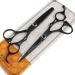 High-end Japanese 440C stainless steel hairdressing shears flat shears scissors small scissors perfect haircut to create a stylish look (set)