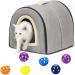 QIODAZOO 12PCS Cat Toy Balls 6 PCS Cat Bell Ball and 6 PCS Cat Soft Ball for Kitten Cat Interacitve Indoor Colorful Toy (Random Color) - Buy Online on GoSupps.com