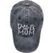 Waldeal Women's Embroidered Washed Baseball Cap - Adjustable Dog Mom Dad Hat One Size Fits All Black - Shop Now! - Buy Online on GoSupps.com