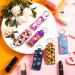 Mini Chapstick Holder Keychain - 12 Pack Neoprene Lip Balm Holders with Metal Ring | Waterproof Lipstick Tracker Sleeve Keychains for Travel - Birthday Gift (12 Styles) - Buy Online on GoSupps.com