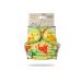 Petit Lulu Bamboo Fitted Newborn Diaper | Snaps | Outer Material 95% Cotton 5% Elastane | Reusable & Washable | Made in Europe (Savanna)