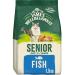 James Wellbeloved Senior Fish 1.5 kg Bag Hypoallergenic Dry Cat Food Fish 1.5 kg (Pack of 1)