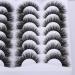 Shop 14 Pairs Cat Eye 8D Mink Lashes - Fluffy Wispy Natural Look | Long 18MM Strip Lashes for Stunning Volume - Buy Online on GoSupps.com